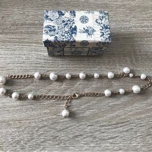 Gold tone Chanel necklace